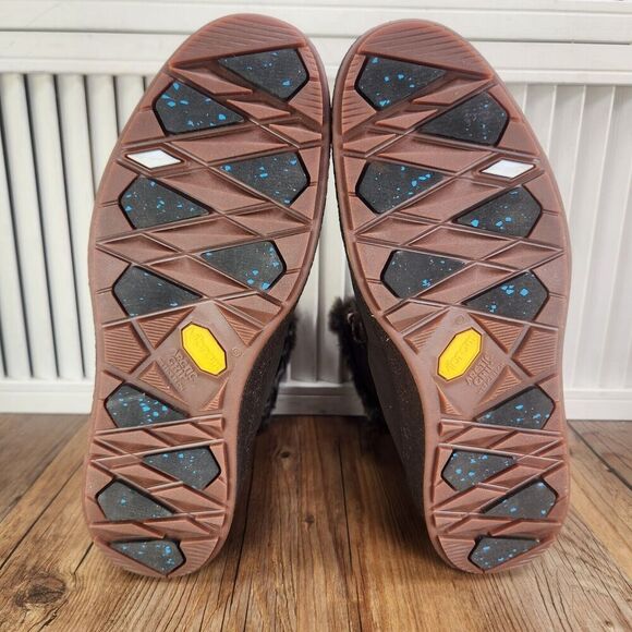 Merrell Tremblant Ezra Lace WP Ice+ Womens Size 7.5 Espresso Brown Vibram Boots - Picture 9 of 13